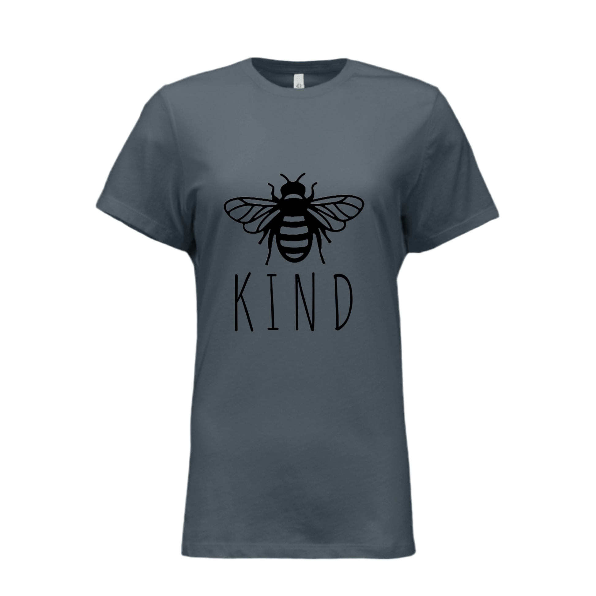 Bee Kind Women's T-Shirt – Cute & Funny Graphic Tee – Bella B6400 Relaxed Jersey Short Sleeve