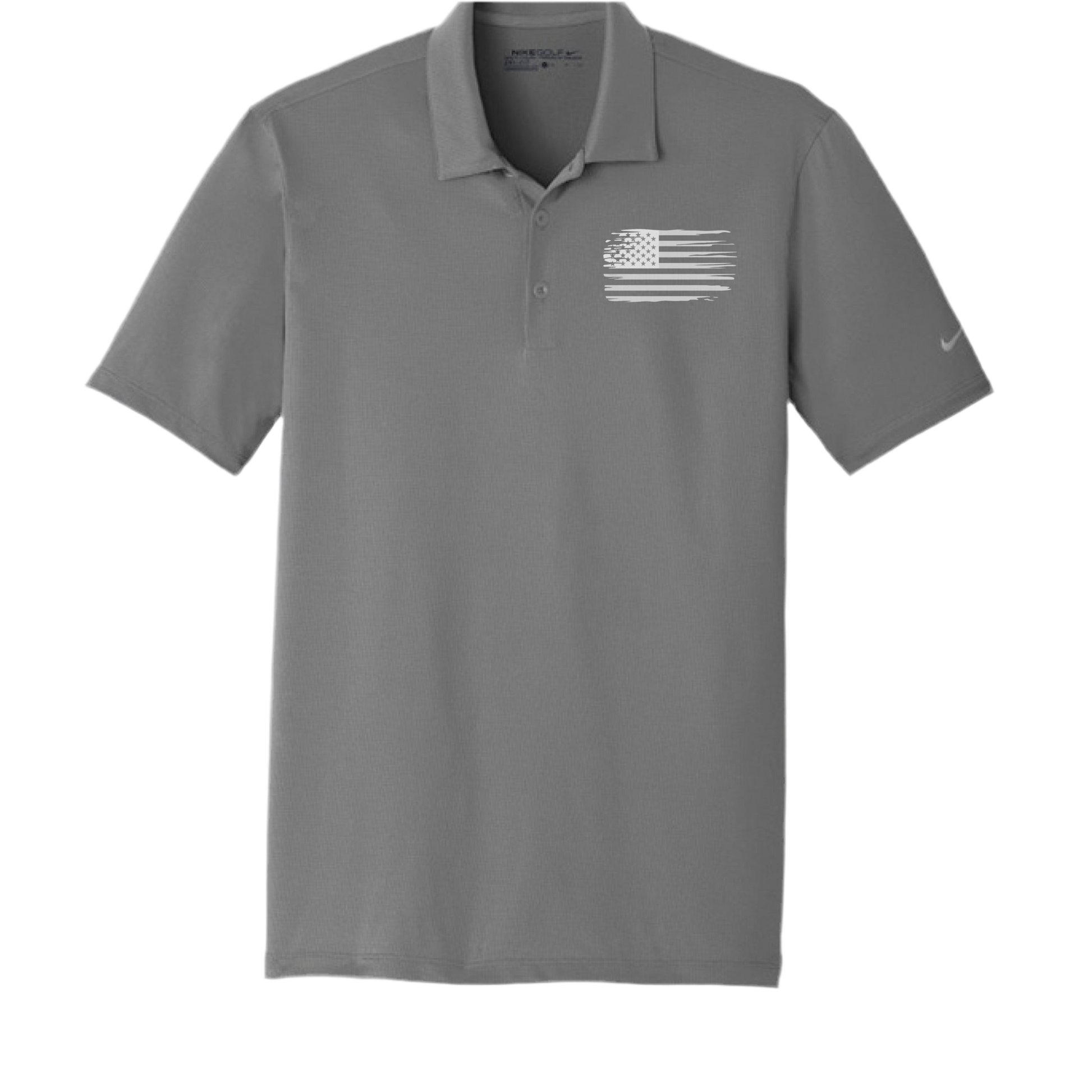 Men’s Nike Dri-FIT Polo – American Flag Golf Legacy Shirt (Style 883681)