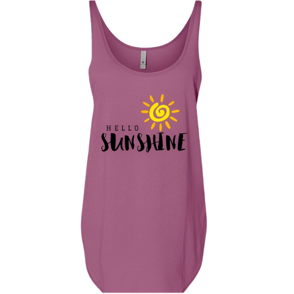 ☀️ "Hello Sunshine" Festival Tank – Next Level 5033 Women’s Soft Fit