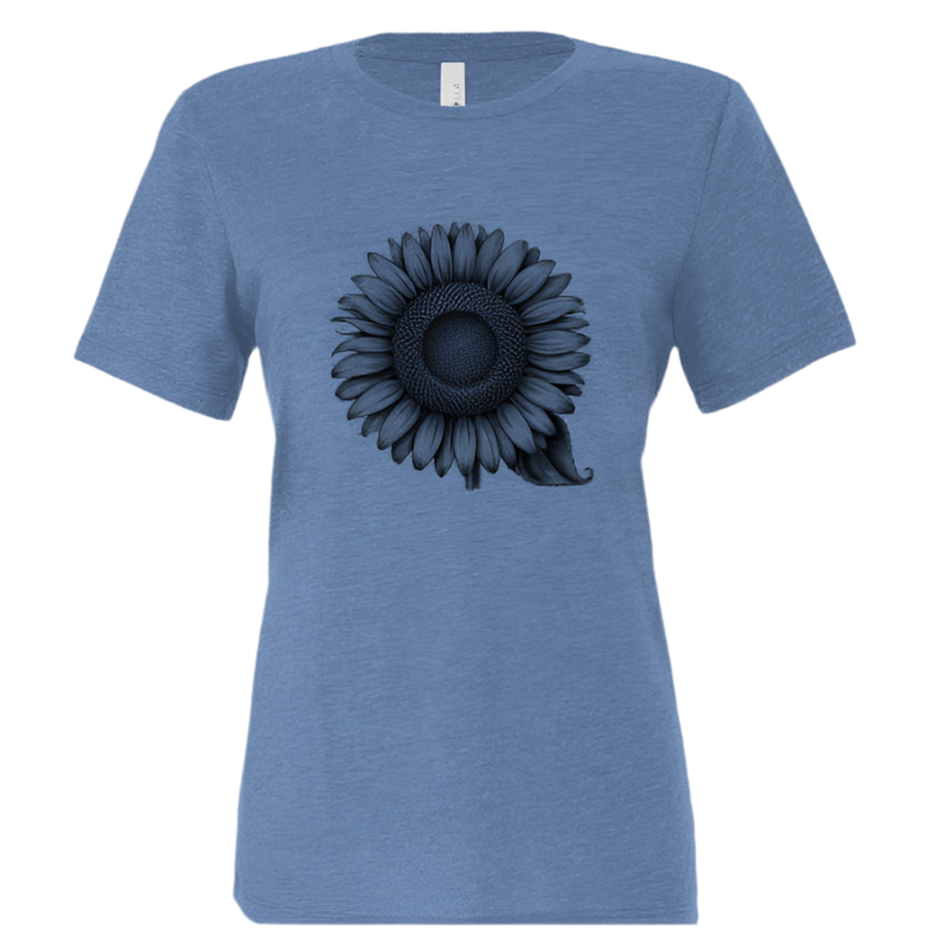 Women’s Sunflower Graphic T-Shirts – Loose Short Sleeve Summer Tops