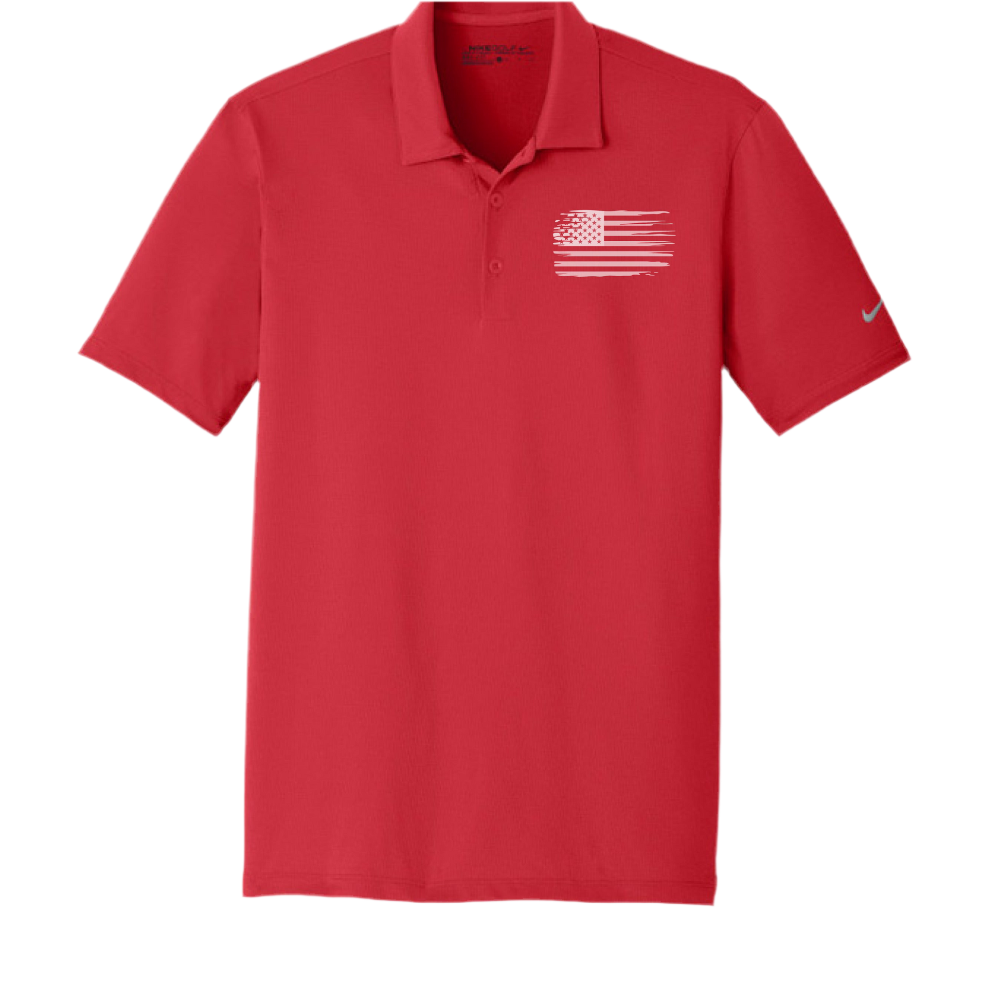 Men’s Nike Dri-FIT Polo – American Flag Golf Legacy Shirt (Style 883681)