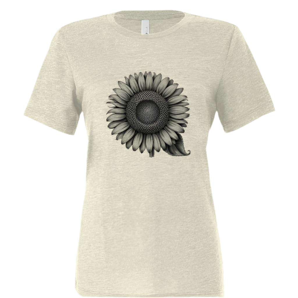 Women’s Sunflower Graphic T-Shirts – Loose Short Sleeve Summer Tops