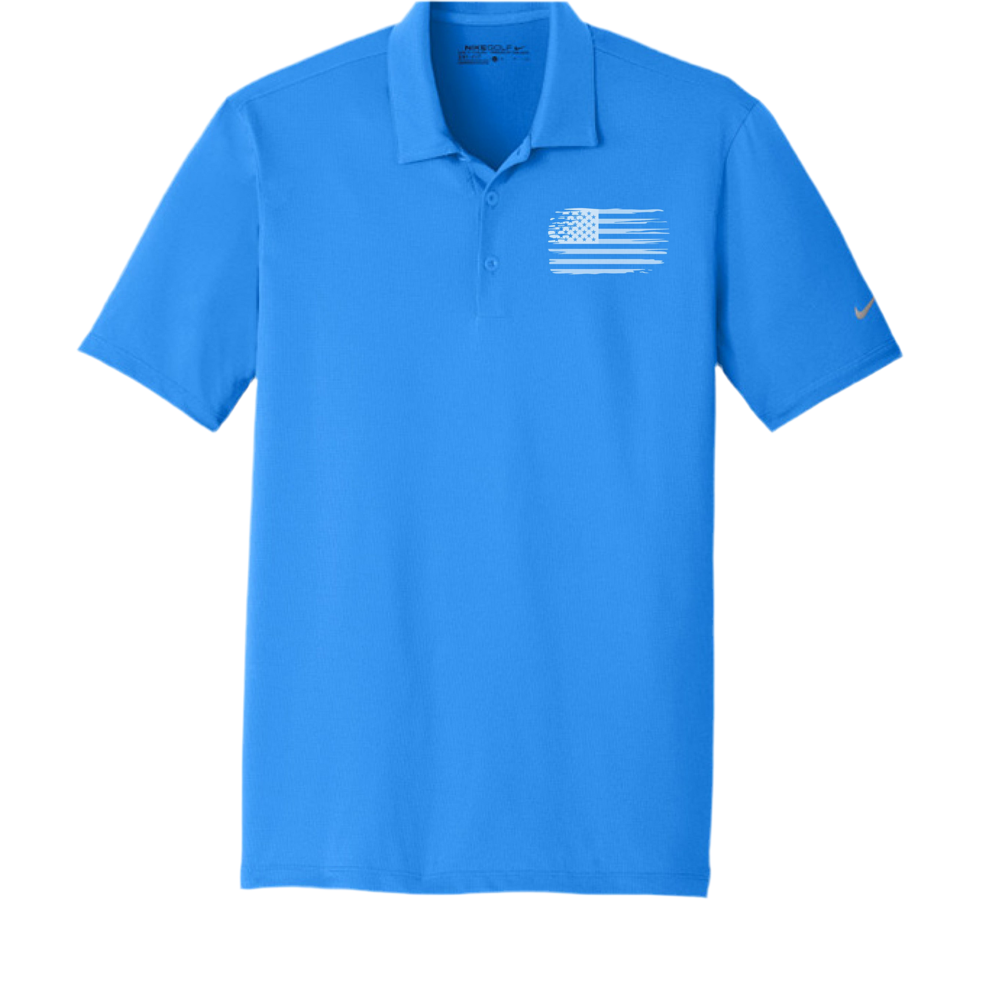 Men’s Nike Dri-FIT Polo – American Flag Golf Legacy Shirt (Style 883681)