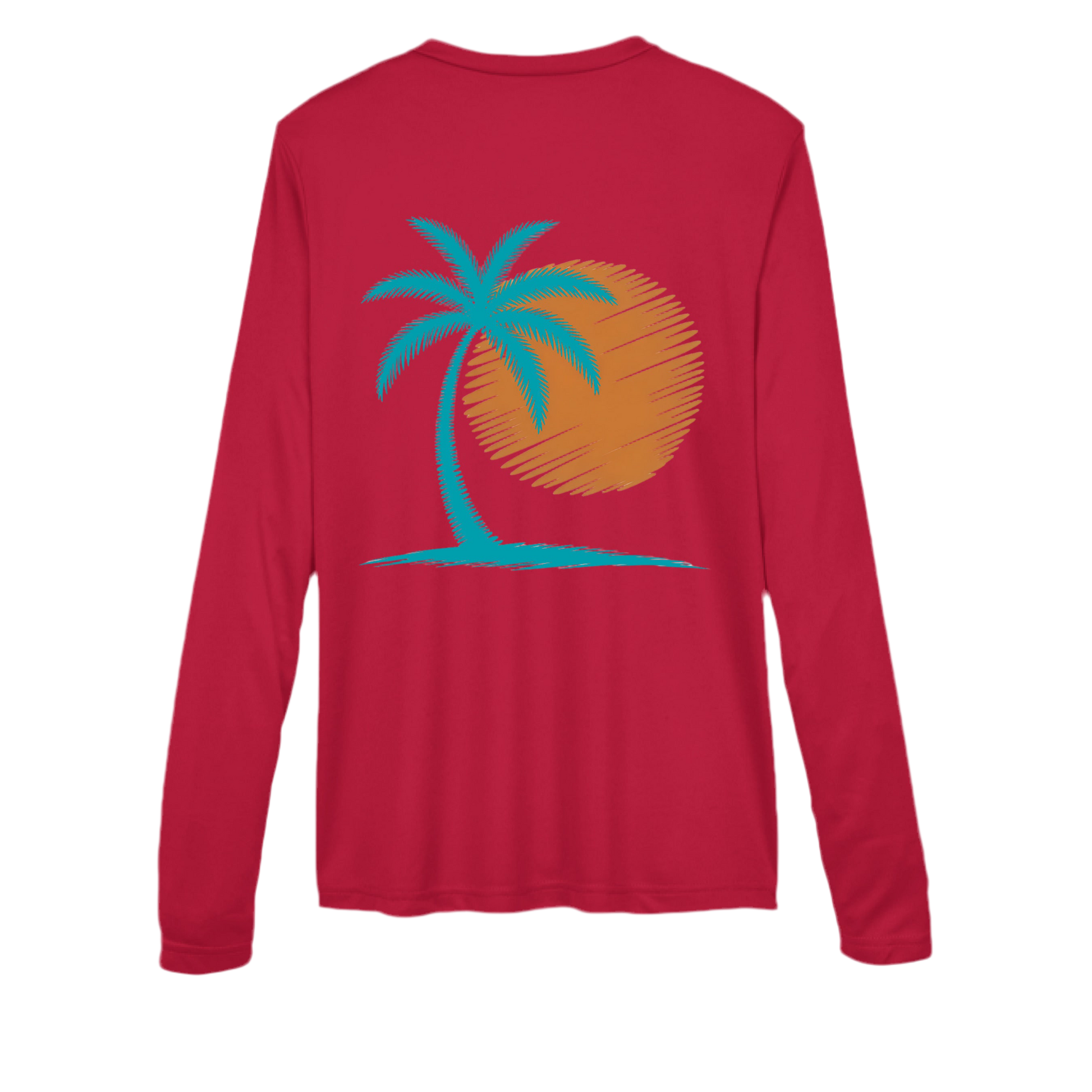 Women’s Reel Life Fishing Shirt – Team 365 TT11WL Long Sleeve V-Neck Performance Tee