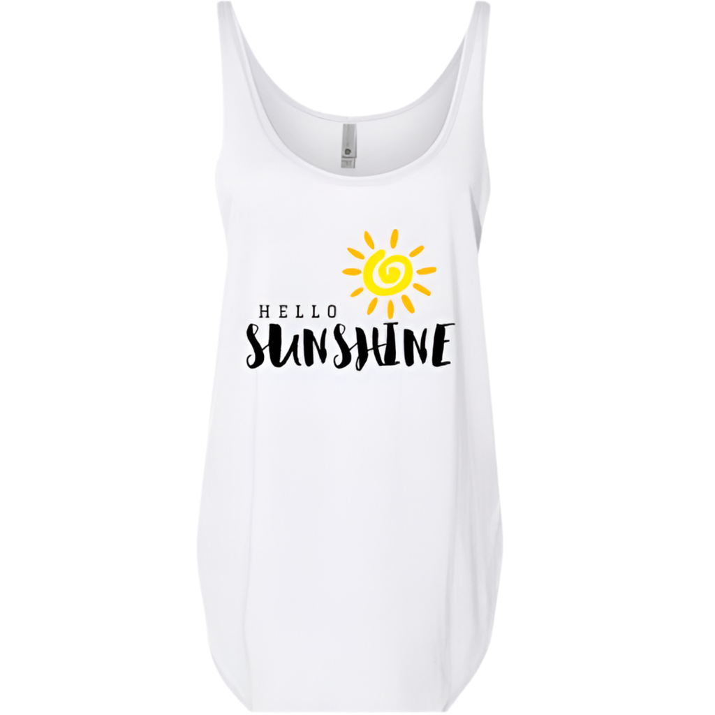 ☀️ "Hello Sunshine" Festival Tank – Next Level 5033 Women’s Soft Fit