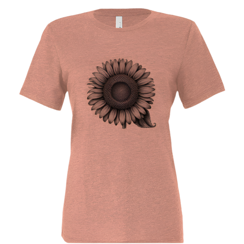 Women’s Sunflower Graphic T-Shirts – Loose Short Sleeve Summer Tops