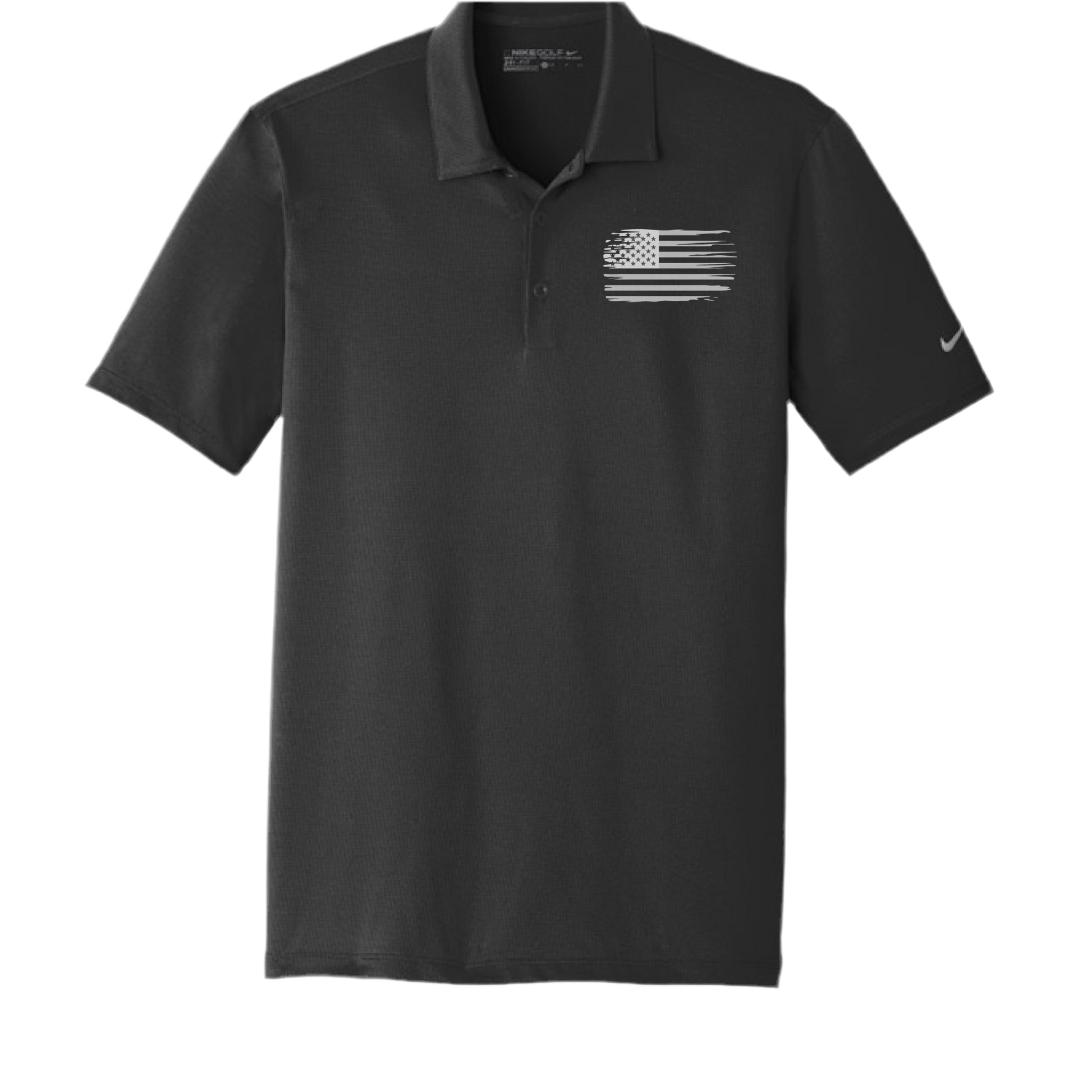 Men’s Nike Dri-FIT Polo – American Flag Golf Legacy Shirt (Style 883681)